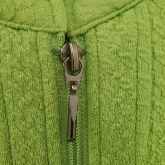 Tanjay Petites zip closure cardigan  style top - Picture 3 of 9